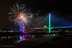 2022 New Year's Eve Fireworks - Three