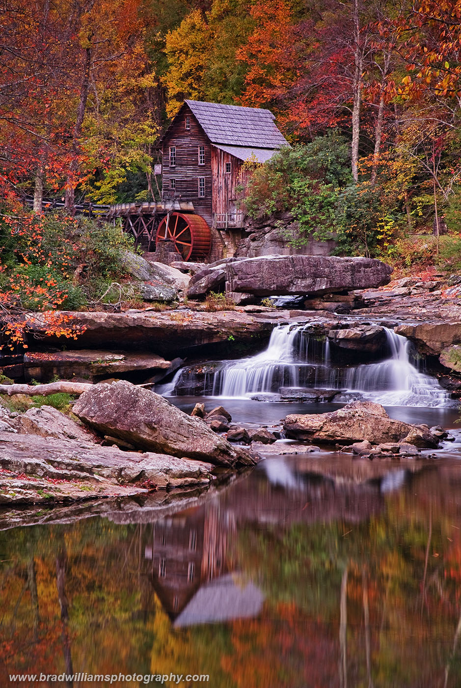 The Glade Creek Grist Mill is a "New" mill made up of parts from three other historic&nbsp;mills in West Virginia. &nbsp;The...