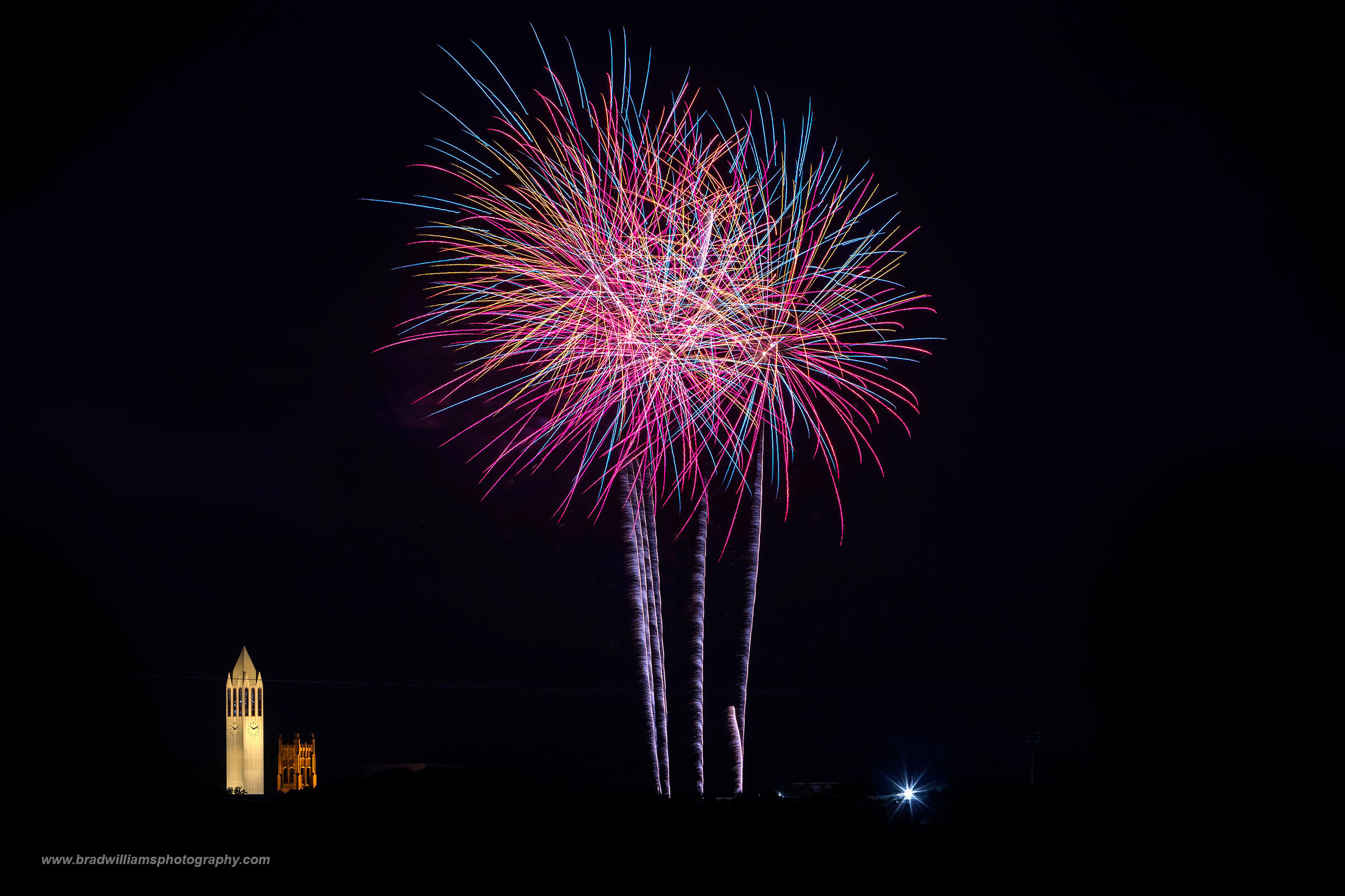 The 2022 Memorial Park Fireworks in Omaha, Nebraska