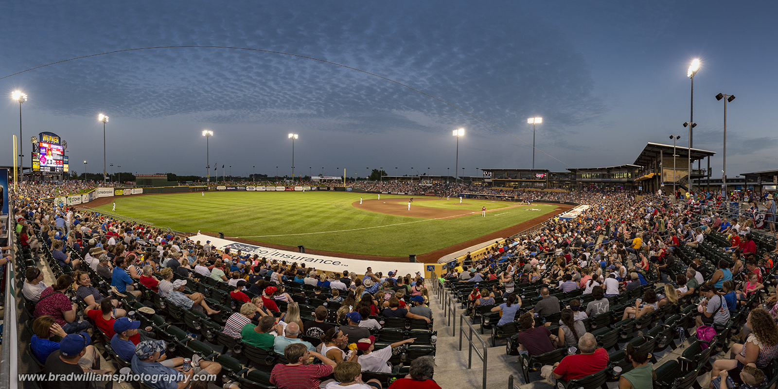 2018 Omaha Storm Chasers Fourth of July Game, Werner Park, Papillion, NE